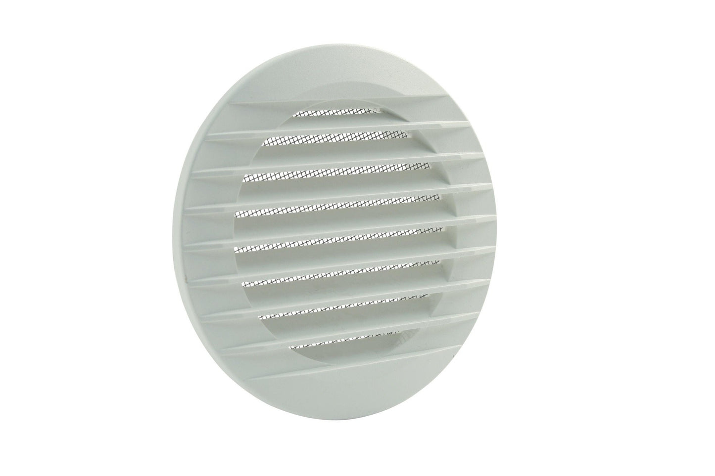 Lüftungsgitter, Fliegengitter Rohranschl. 125 mm, weiß