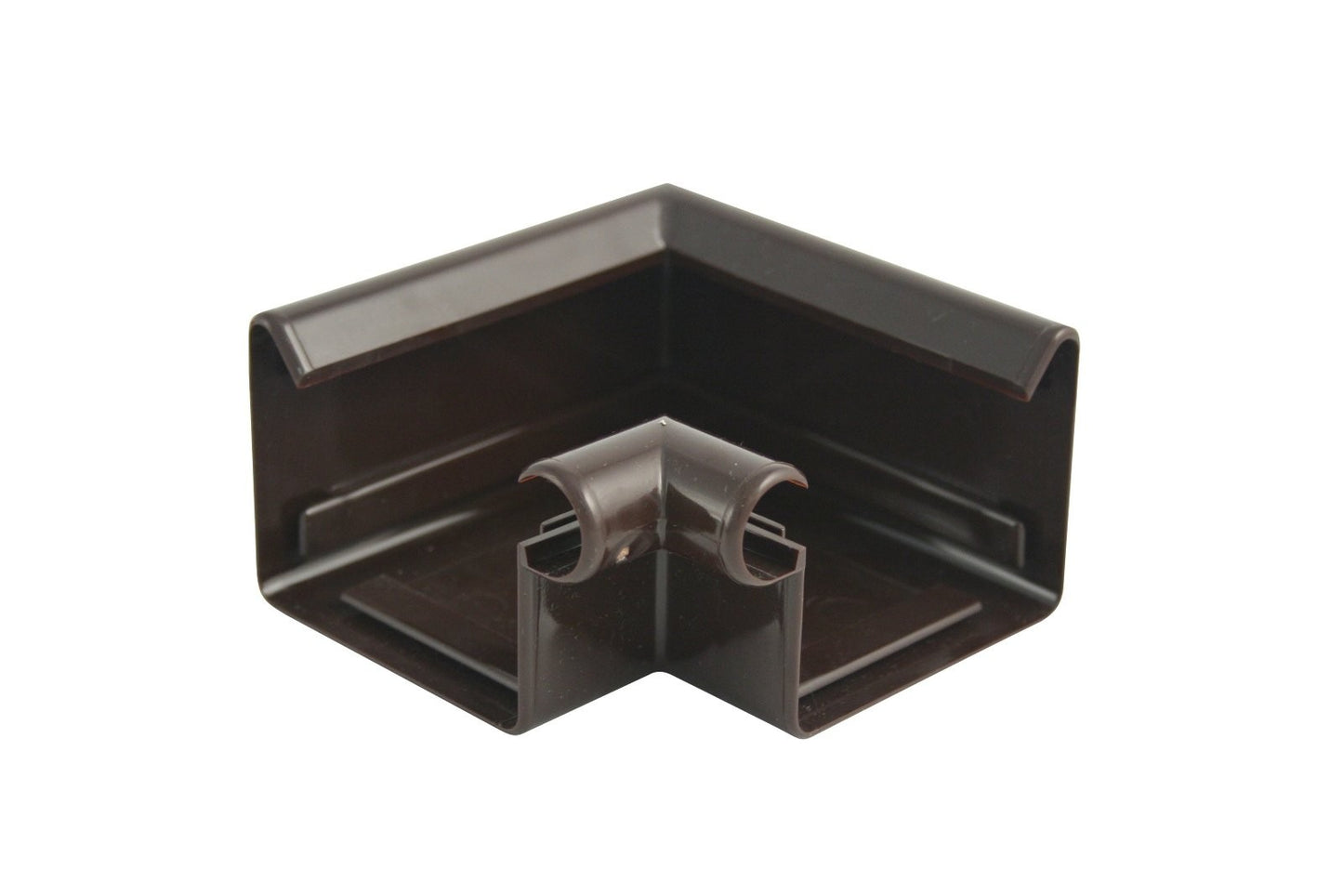 Innenecke für Dachrinne RG/DN 70 braun
