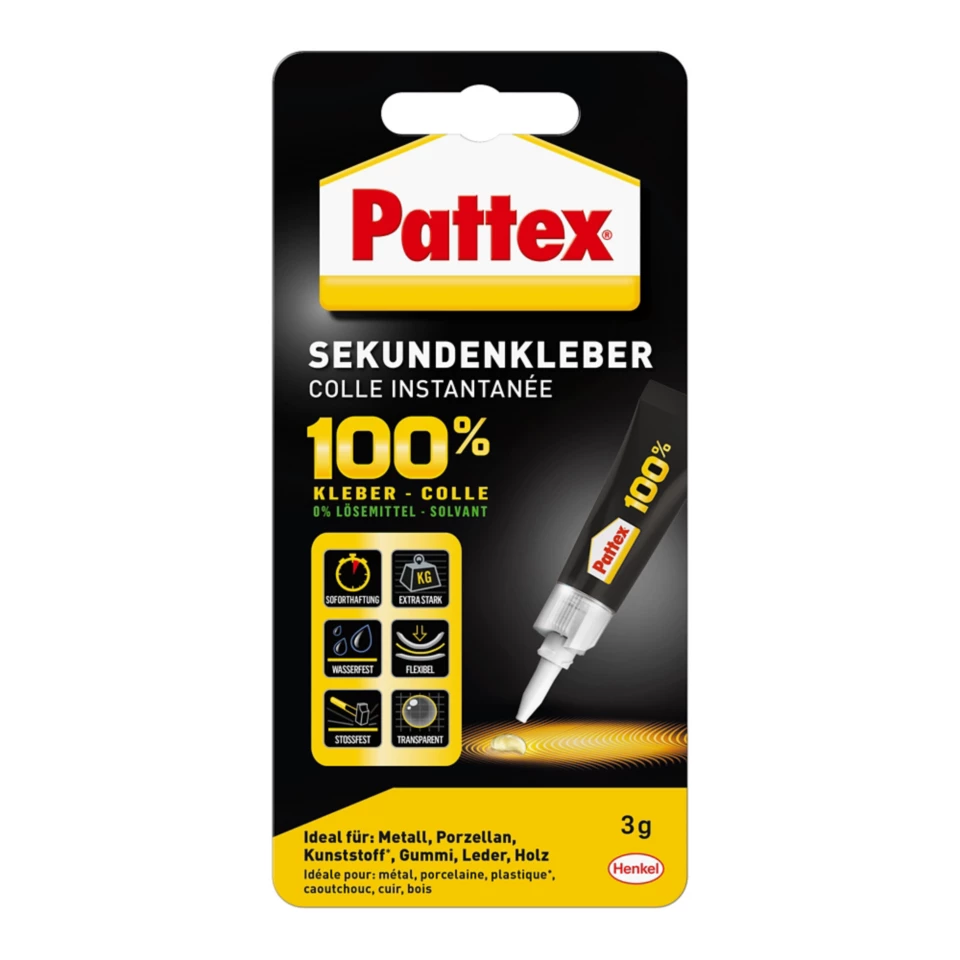 Pattex Sekundenkleber | 3g