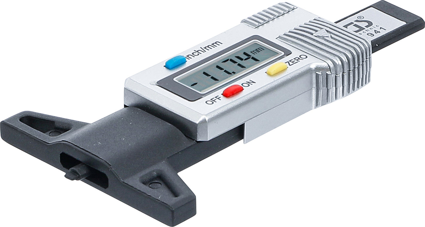BGS Digital-Reifenprofil-Messschieber 0 - 28 mm | Tiefenmessschieber