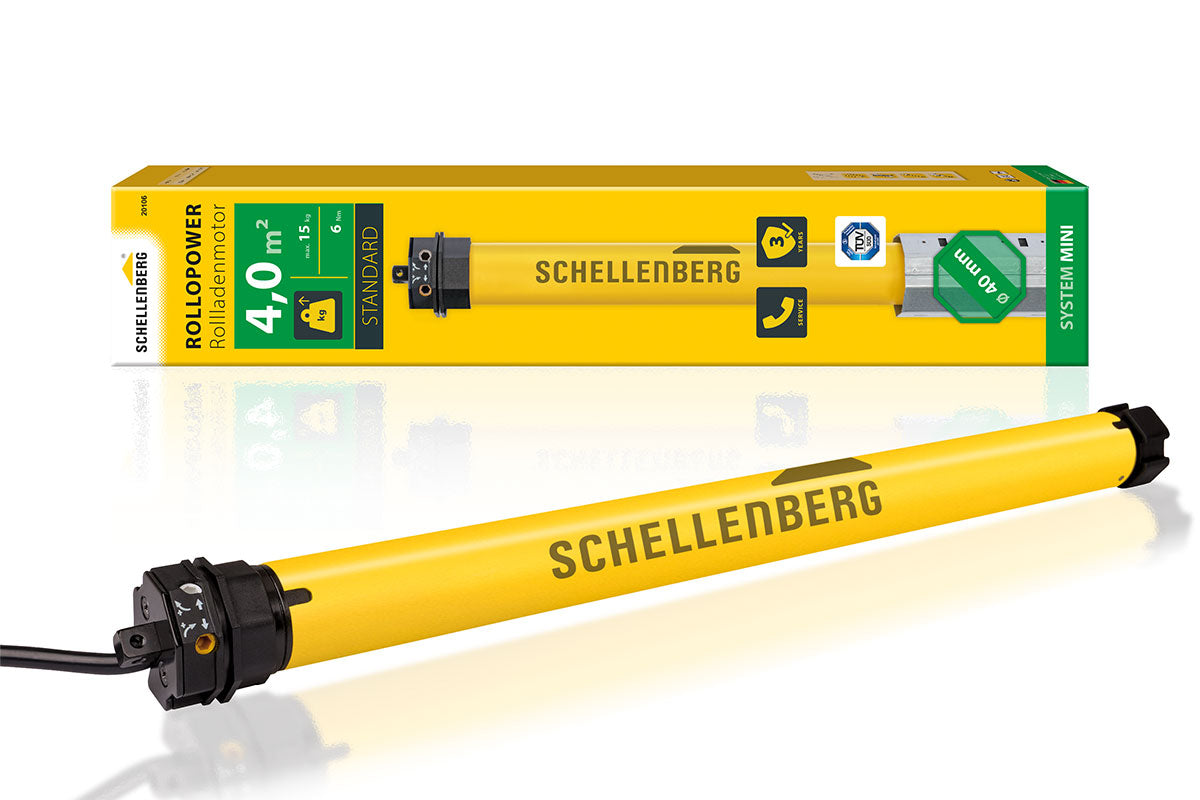 Schellenberg Rohrmotor Standard für "Mini" | 6 NM