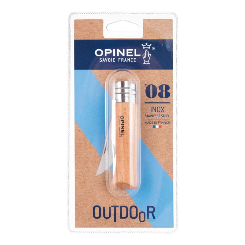 Opinel Nr.8 | Edelstahl | im Blister