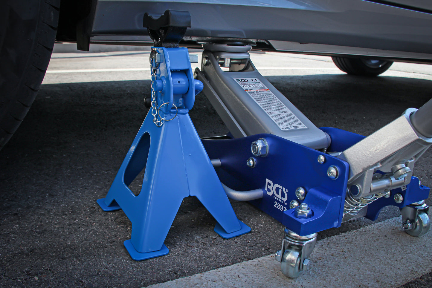 BGS Unterstellböcke | Traglast 2000 kg | Hub 268 - 418 mm | 1 Paar