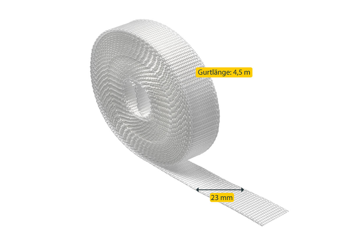 Schellenberg Rolladengurt "Maxi" | weiß