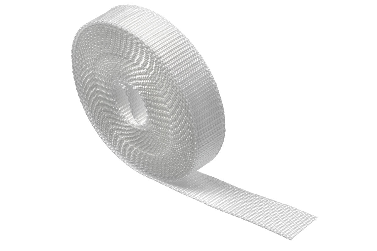 Schellenberg Rolladengurt "Maxi" 23 mm | 6 m lang | weiß