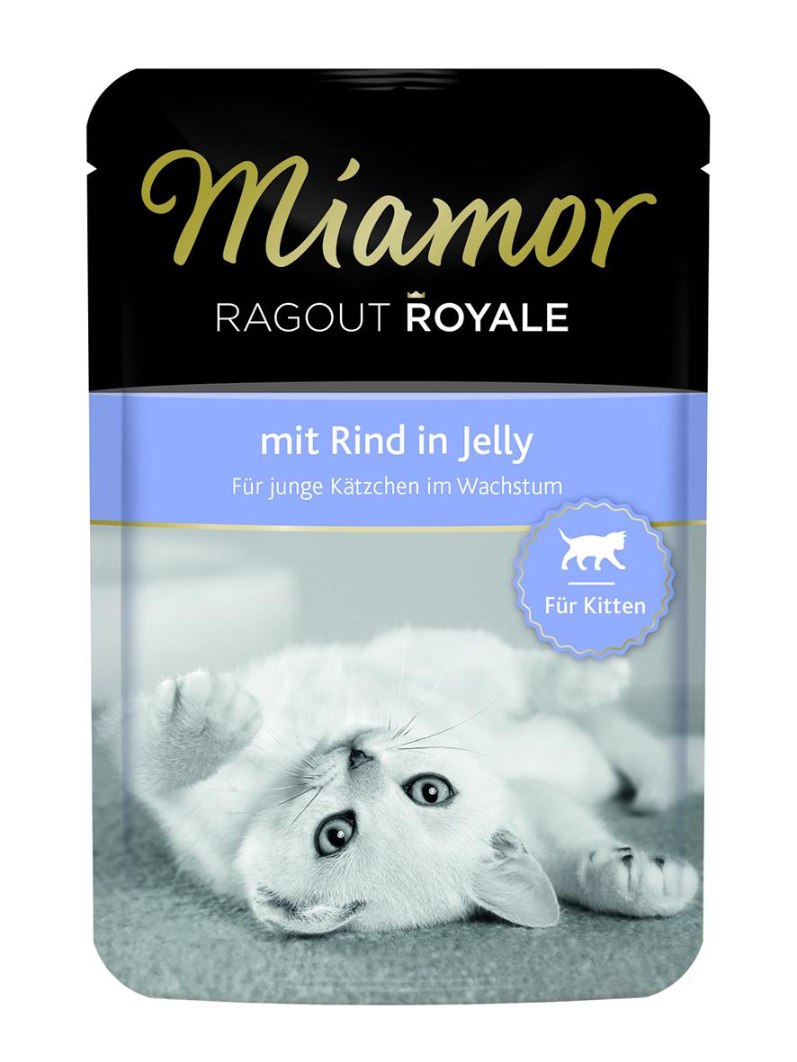 Miamor Ragout Royal Kitten Rind, Portionsbeutel 100 g