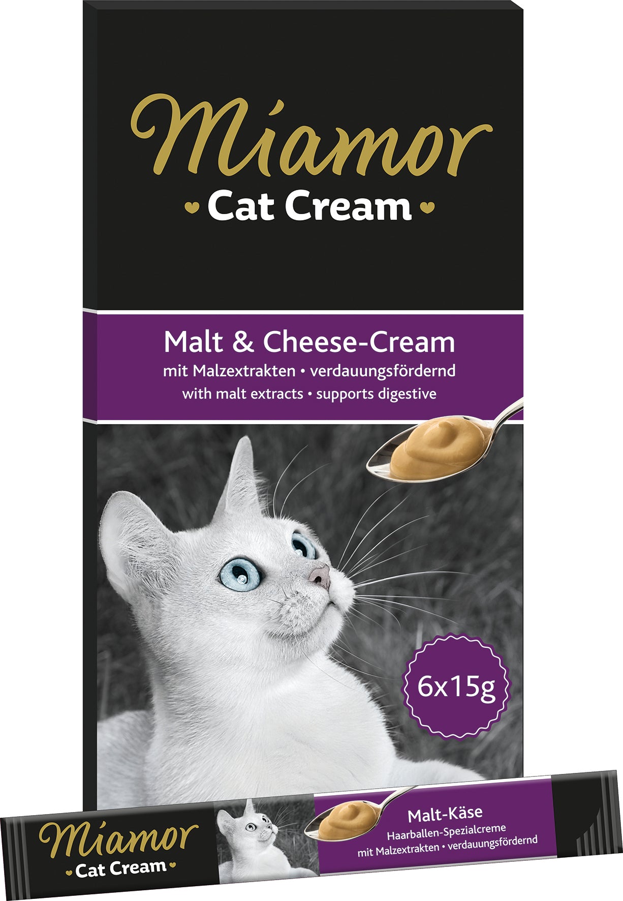 Miamor Confect Malt und Käse 6x15g