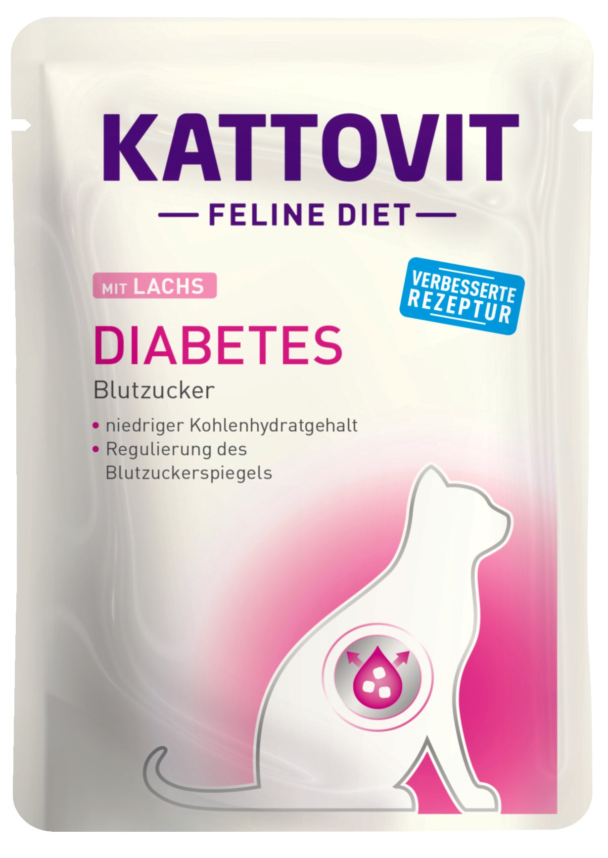 Kattovit Diabetes Lachs 85 g