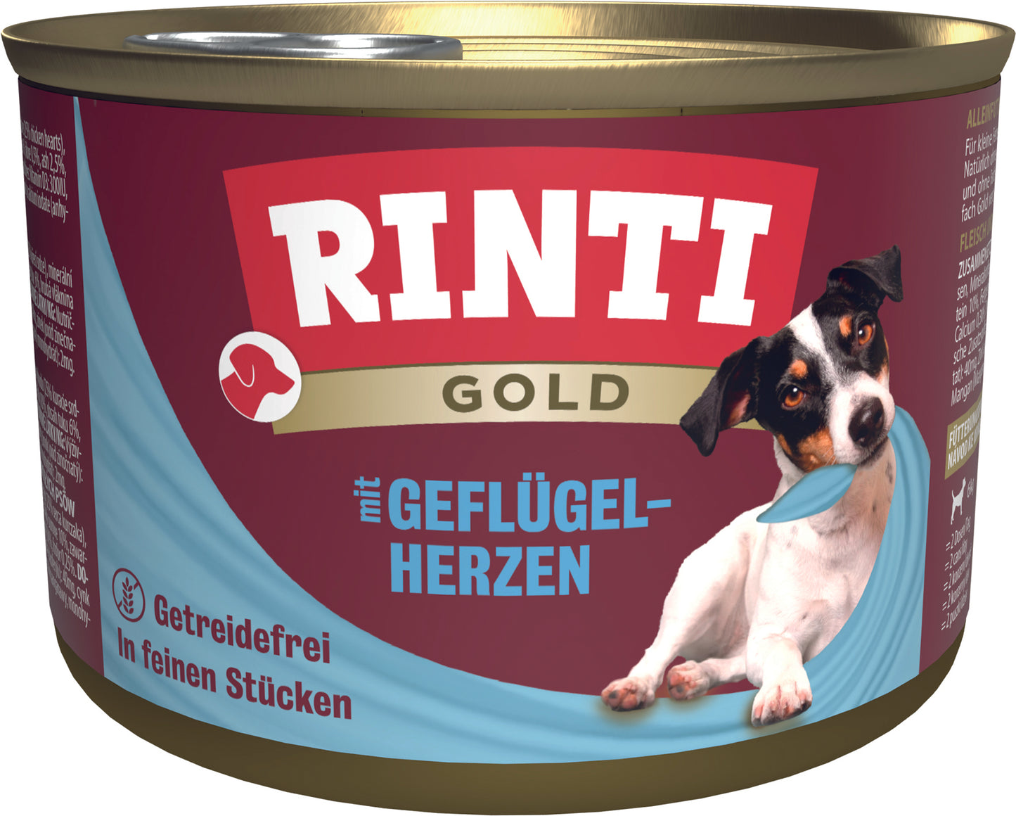 Rinti Gold Geflügelherzen, Dose 185 g