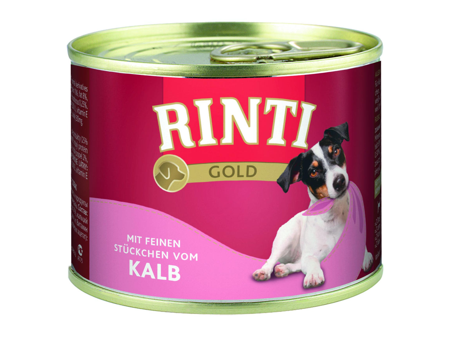 Rinti Gold Kalbstücke, Dose 185 g