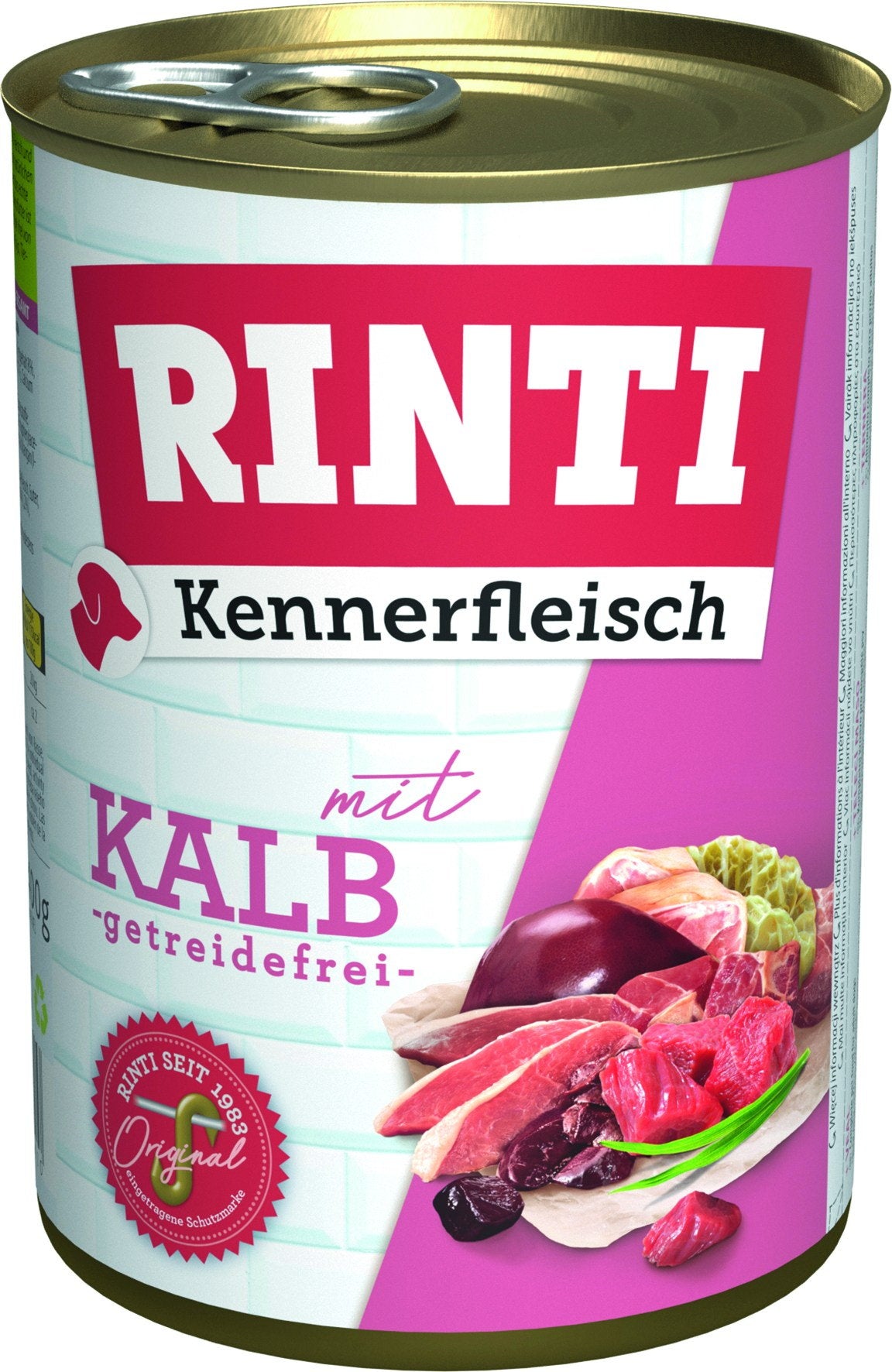 Rinti Kennerfleisch Kalb, Dose 400 g