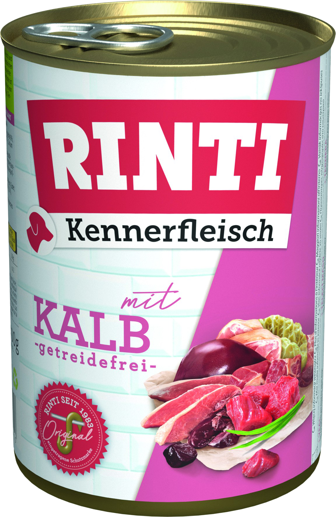 Rinti Kennerfleisch Kalb, Dose 400 g