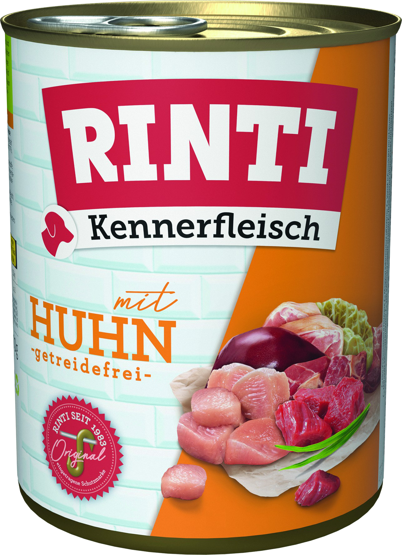 Rinti Kennerfleisch Huhn, Dose 800 g