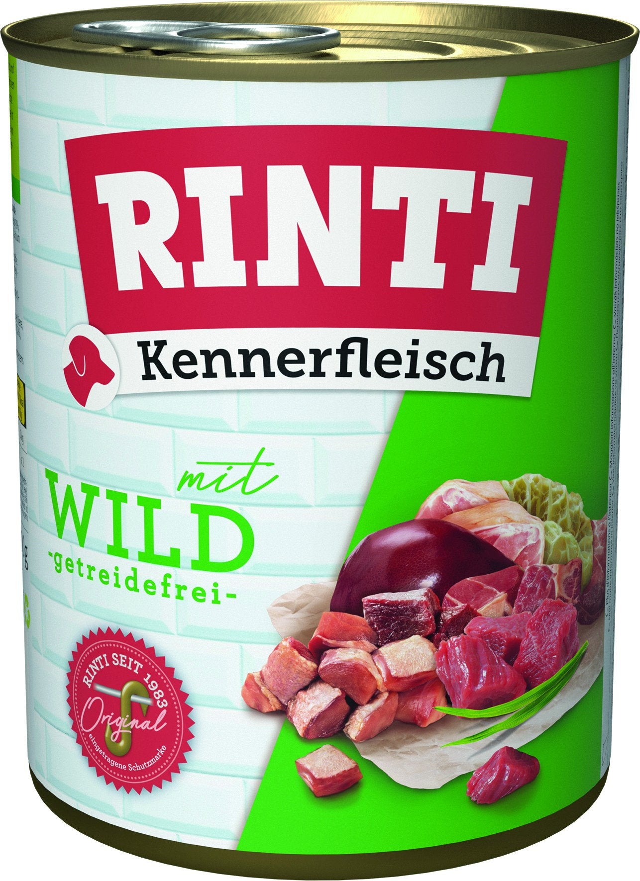 Rinti Kennerfleisch Wild, Dose 800 g