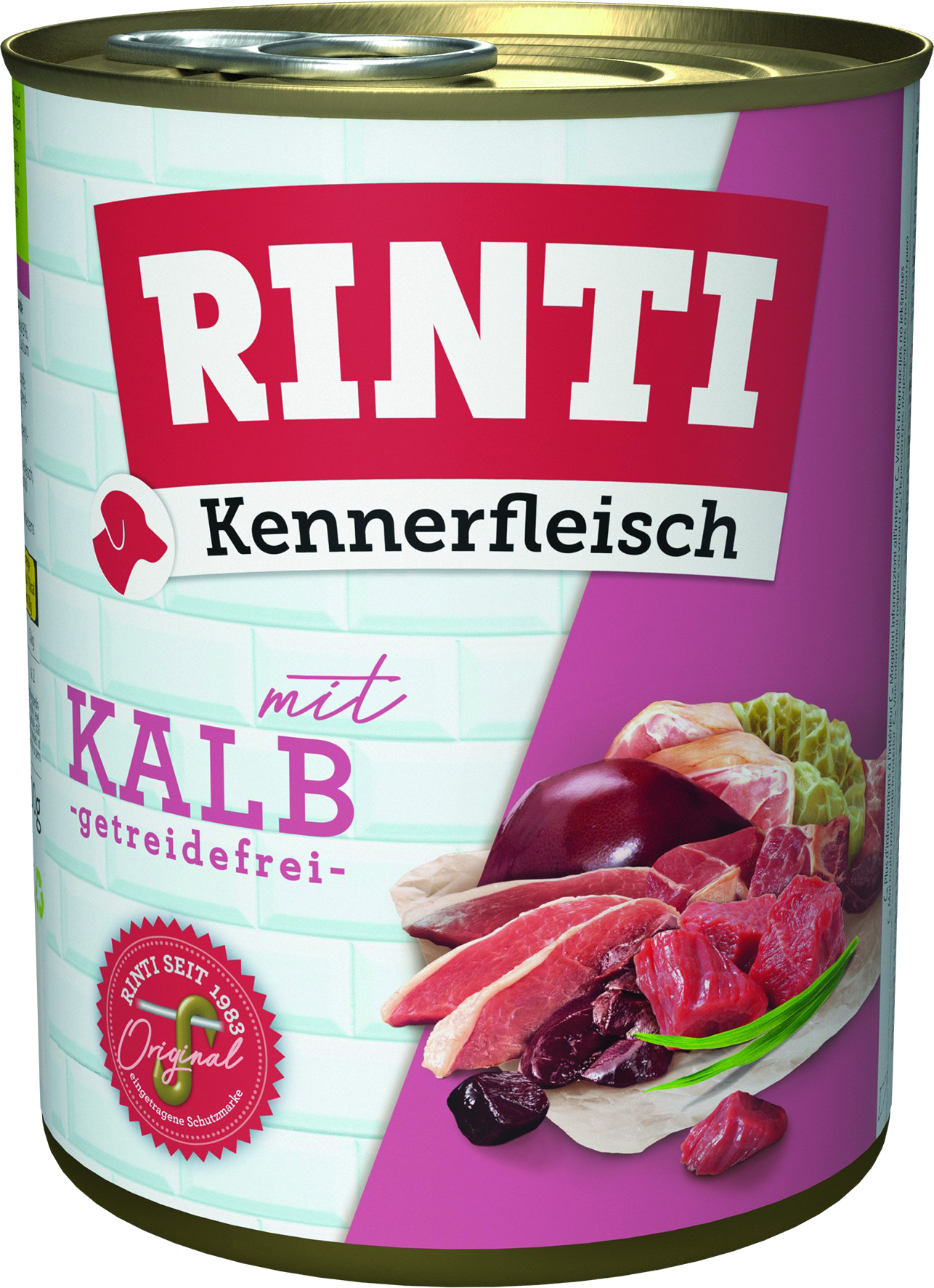 Rinti Kennerfleisch Kalb, Dose 800 g
