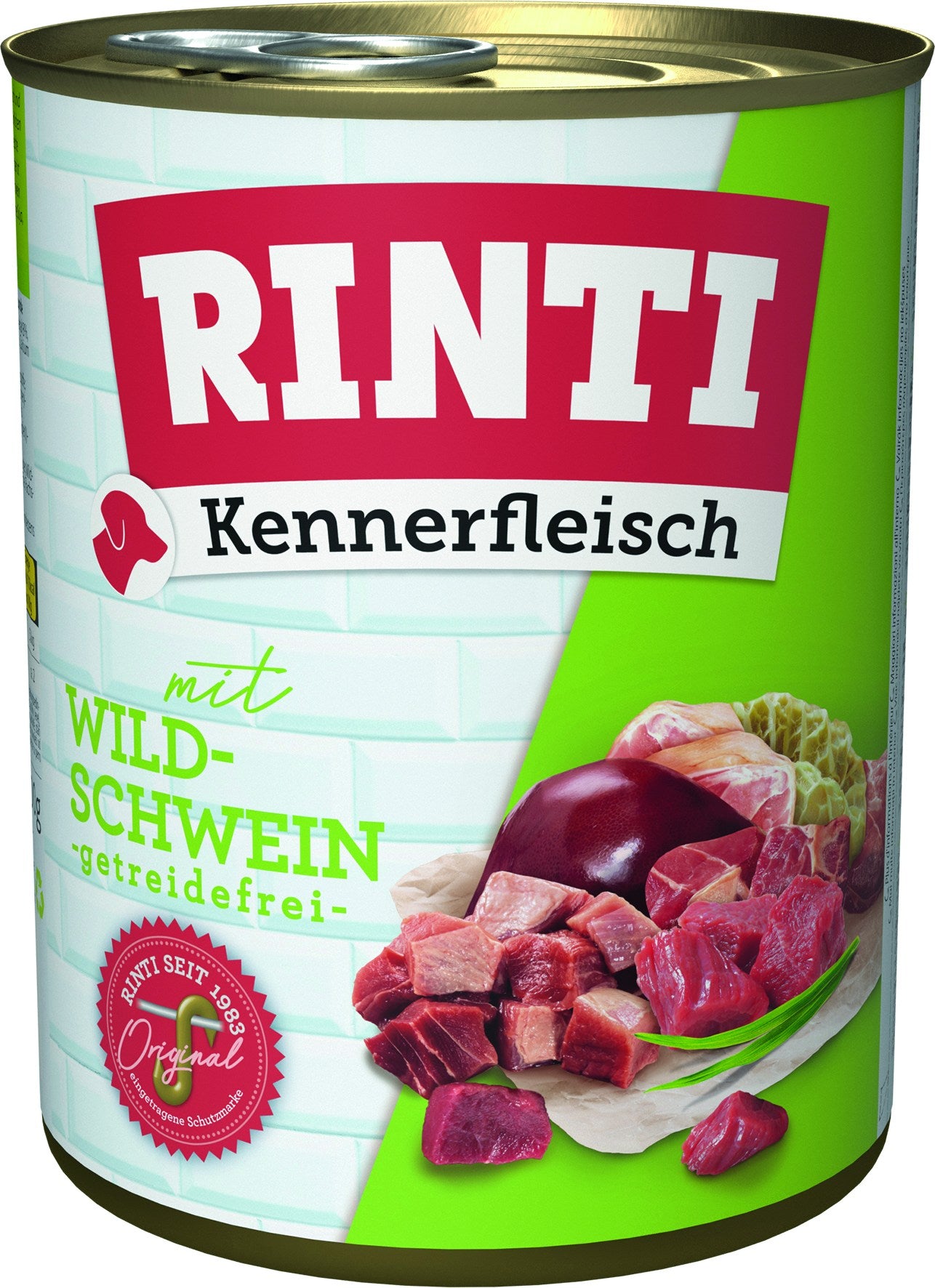 Rinti Kennerfleisch Wildschwein, Dose 800 g