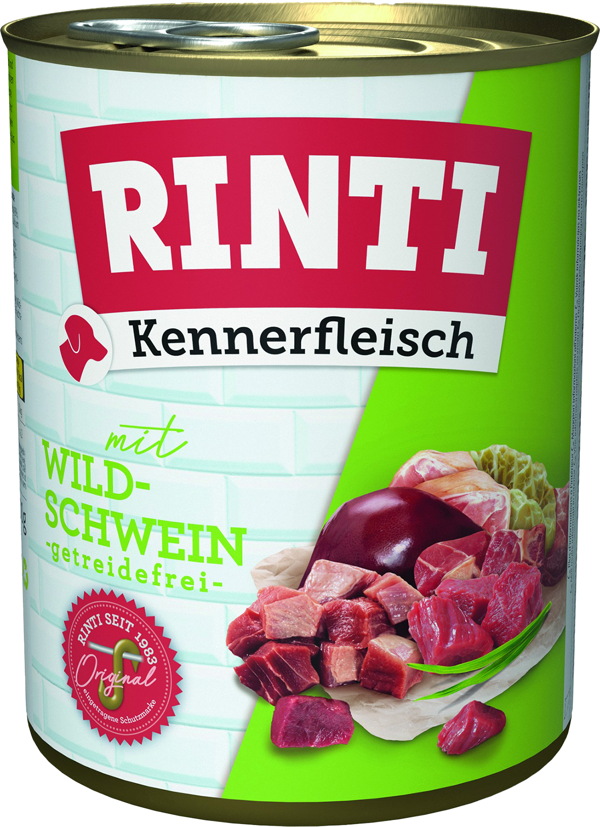 Rinti Kennerfleisch Wildschwein, Dose 800 g