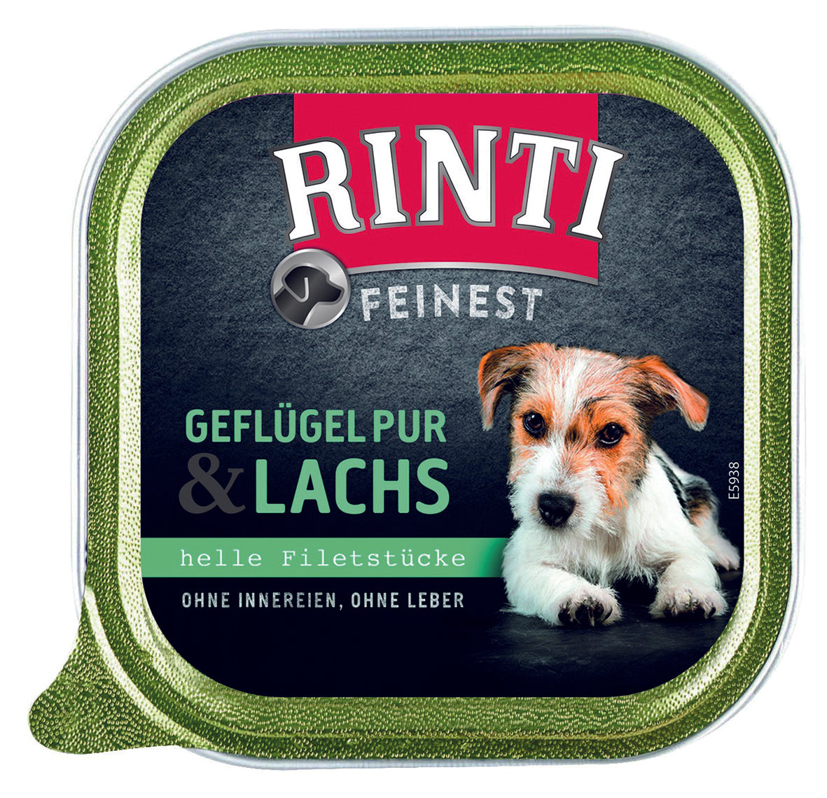 Rinti Feinest Geflügel & Lachs, Schale 150 g