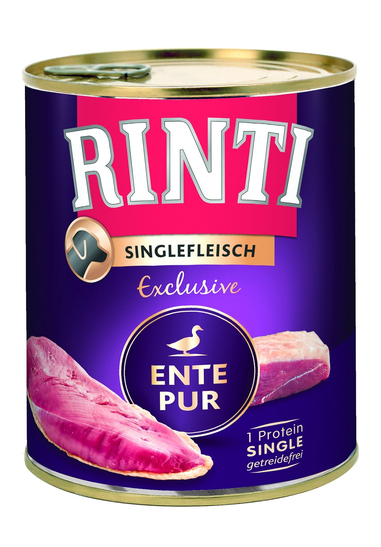 Rinti Singlefleisch Ente pur 800 g