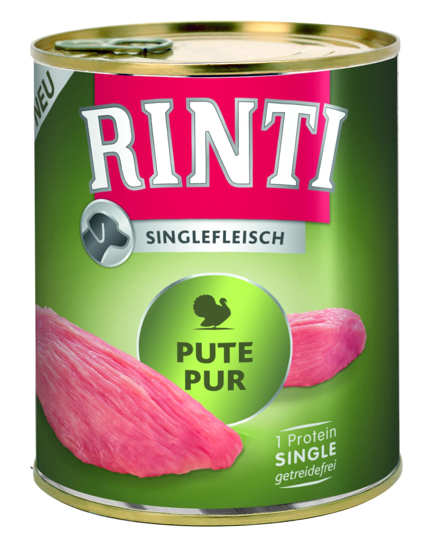 Rinti Singlefleisch Pute 800g