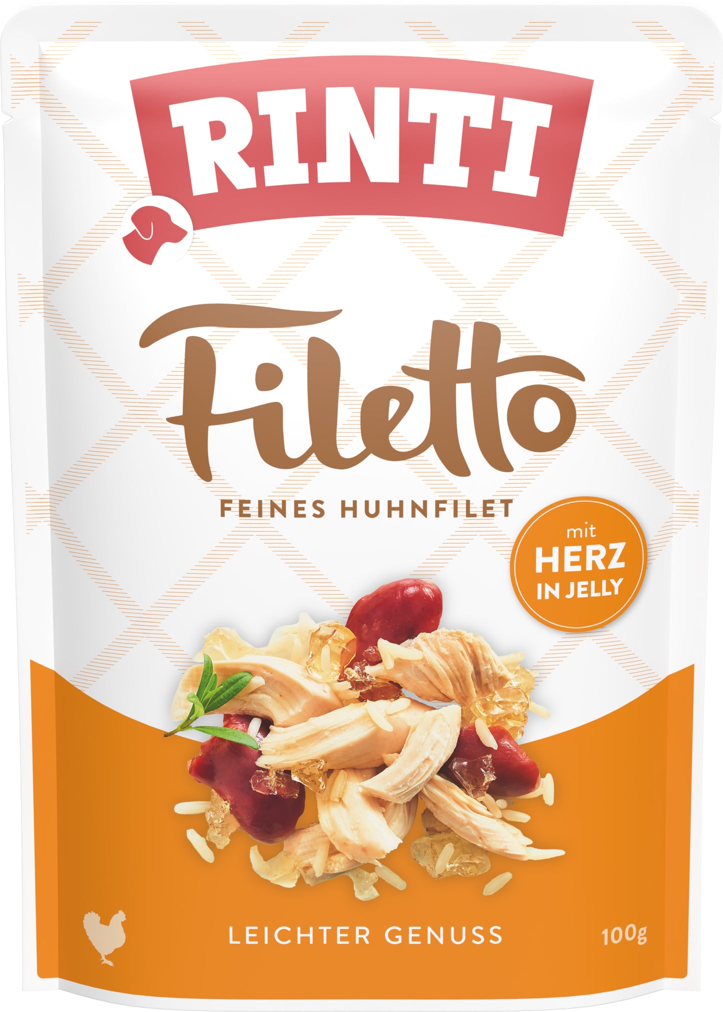 Rinti Filetto Huhn & Hühnerherz 100 g