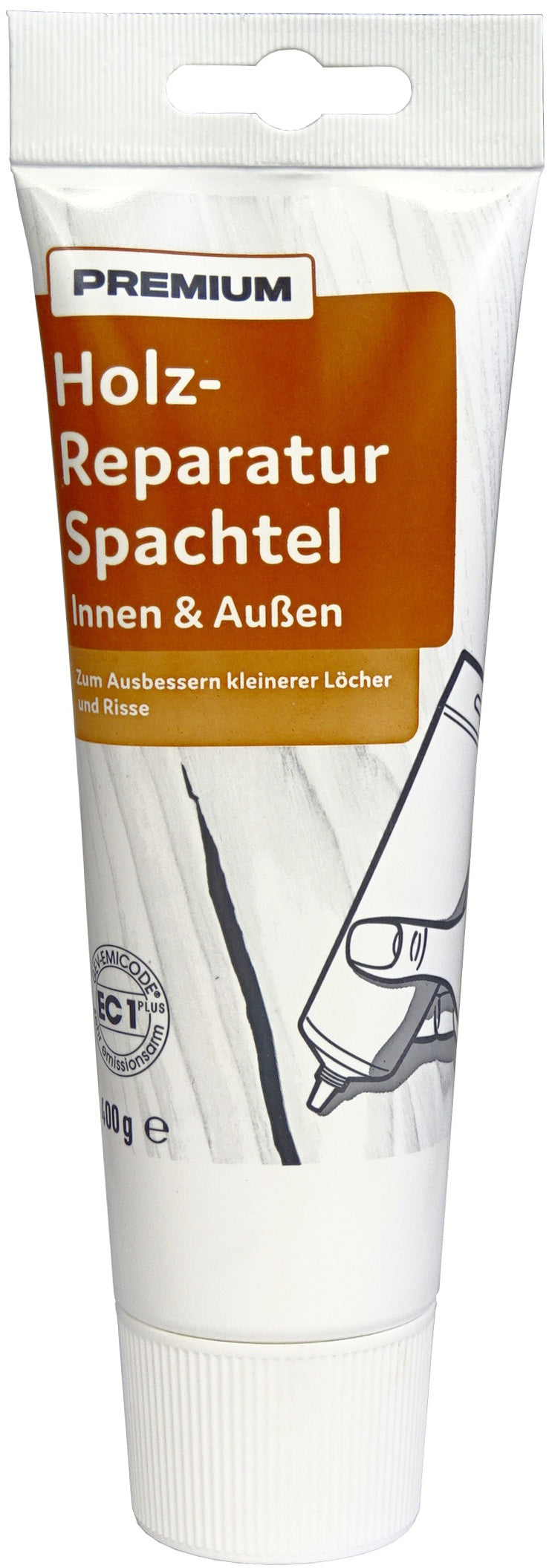 Wilckens Holz-Reparatur Spachtel für Innen & Außen | 400g
