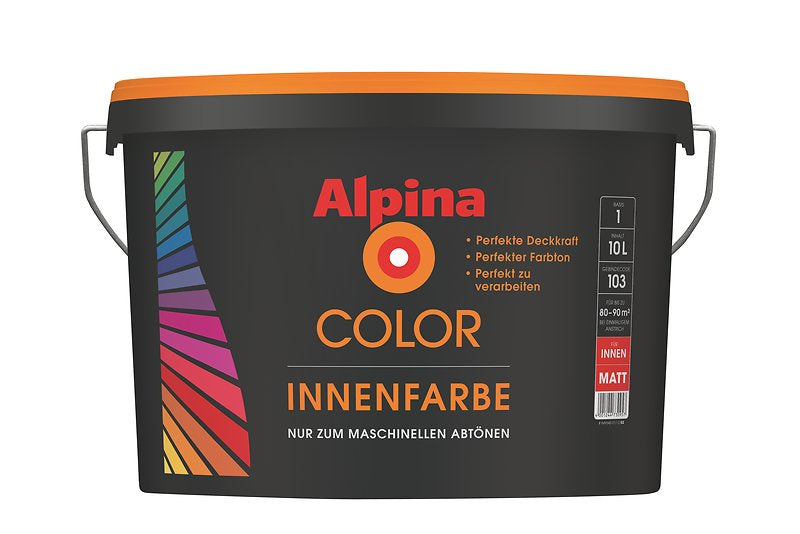 Innenfarbe Matt 10 L Mix Basis 3