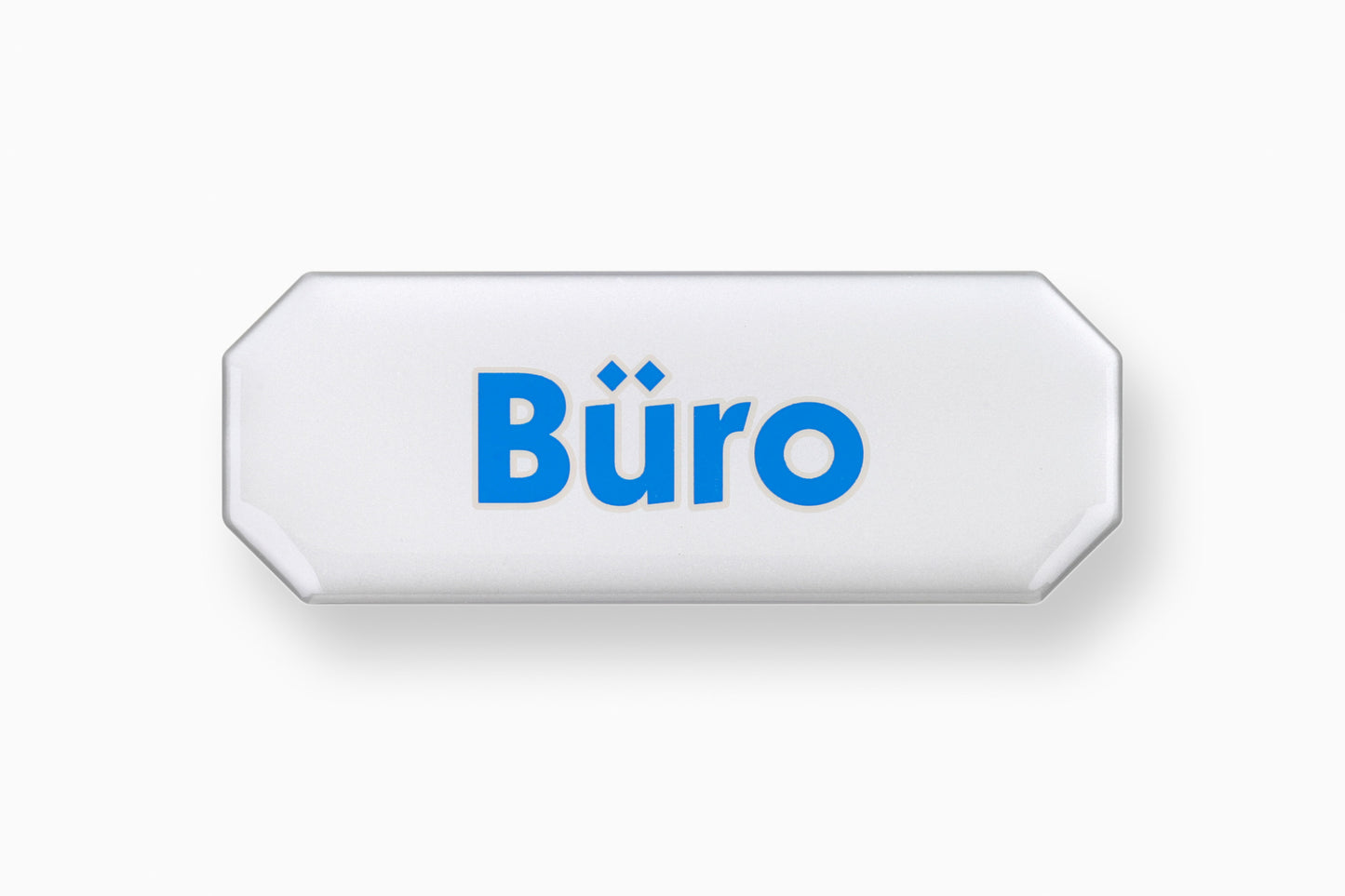 3-D Hinweisschild Büro 107x40 mm, KS, selbstklebend