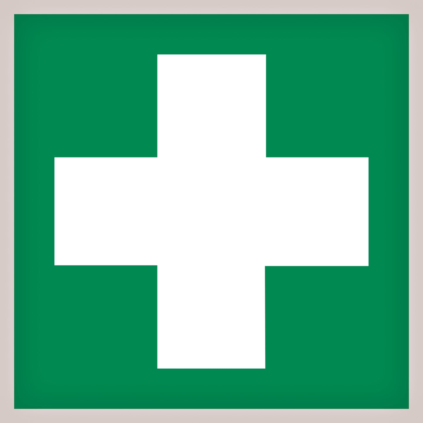 Schild Verbandskasten 150x150mm