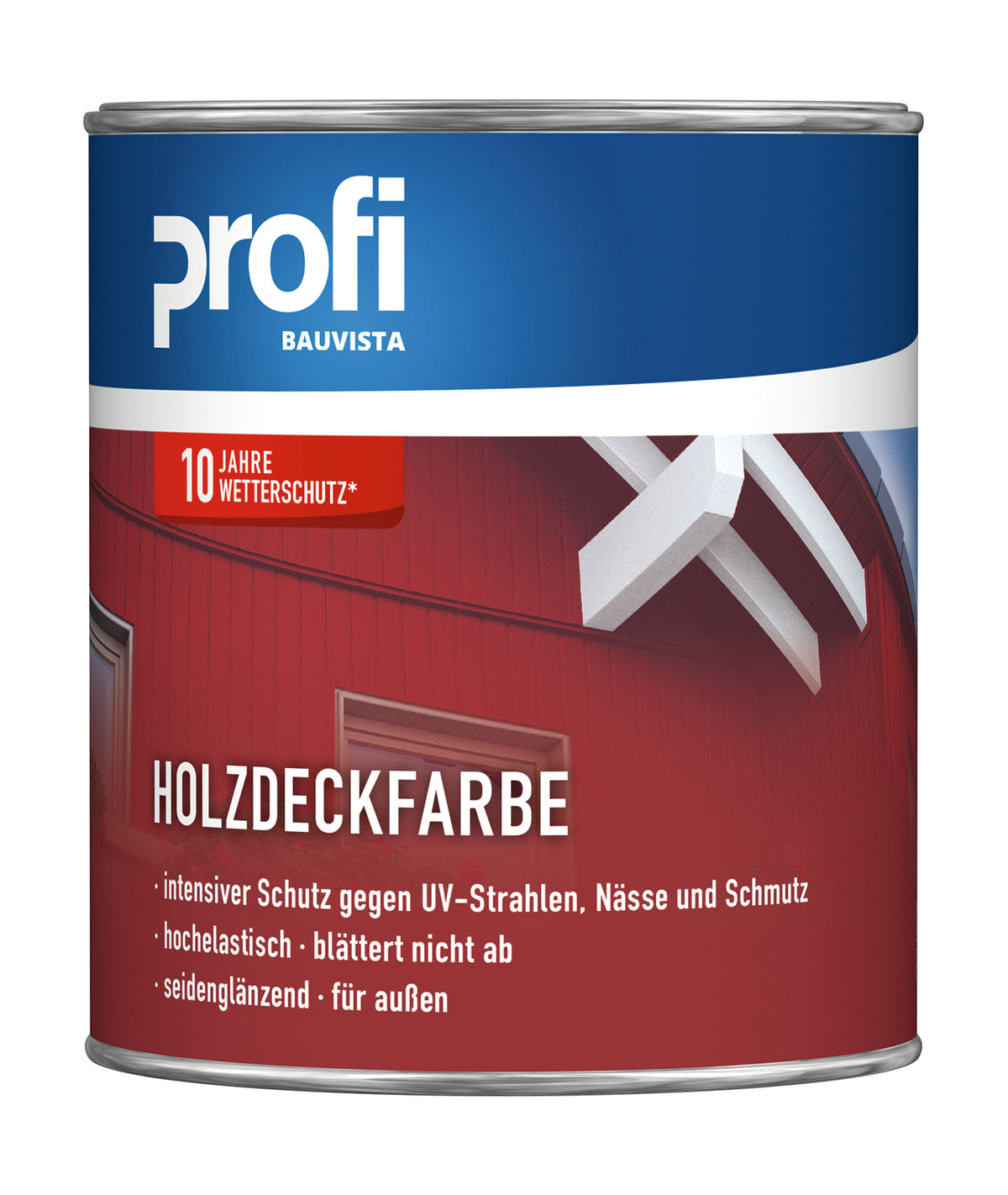 Holzdeckfarbe Weiß 750 ml