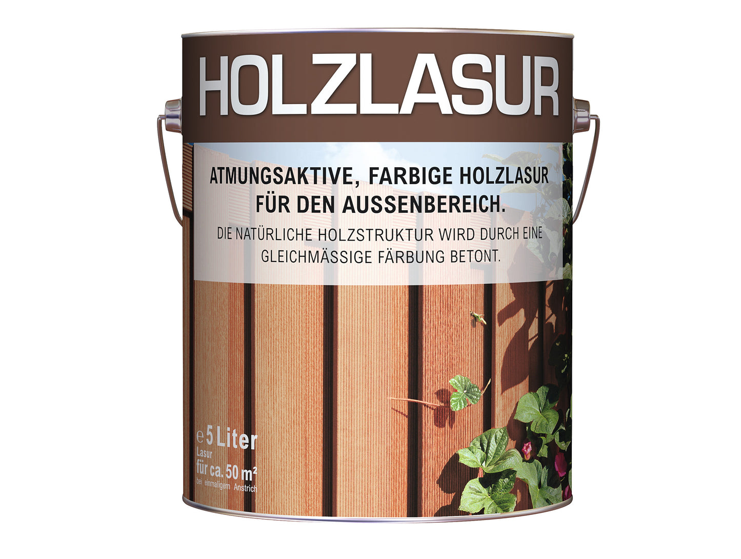 DNP Holzlasur 5 L Nussbaum dunkel