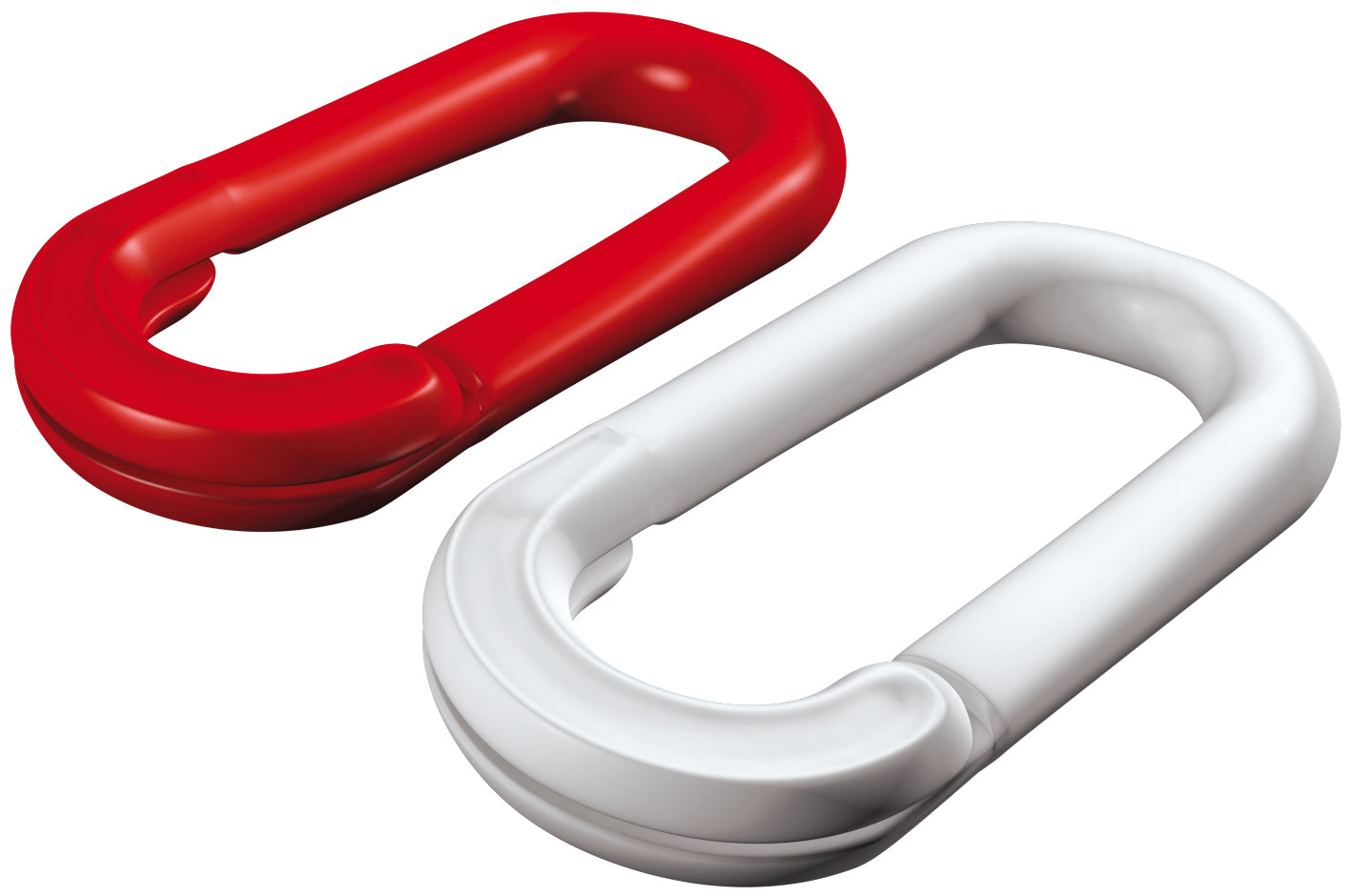 Notglieder 6 mm, PE, rot und