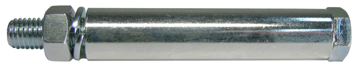 Achszub. Set, Einbauräder, Nabenlänge 88 mm, Stahl verz., 20 x 90 mm (SB) Nabe 88 mm