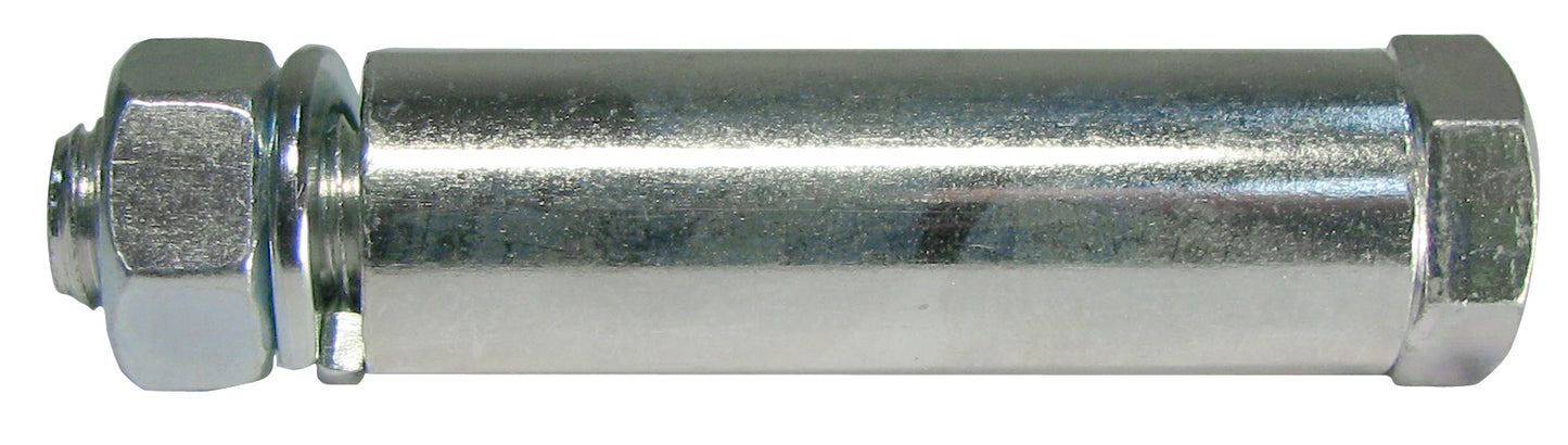 Achszub. Set, Einbauräder, Nabenlänge 60 mm, Stahl verz., 20 x 61 mm (SB)