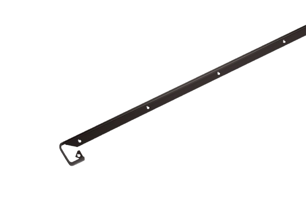 Arbeitsplatten Pilzprofilleiste 600x12x40 mm | brüniert