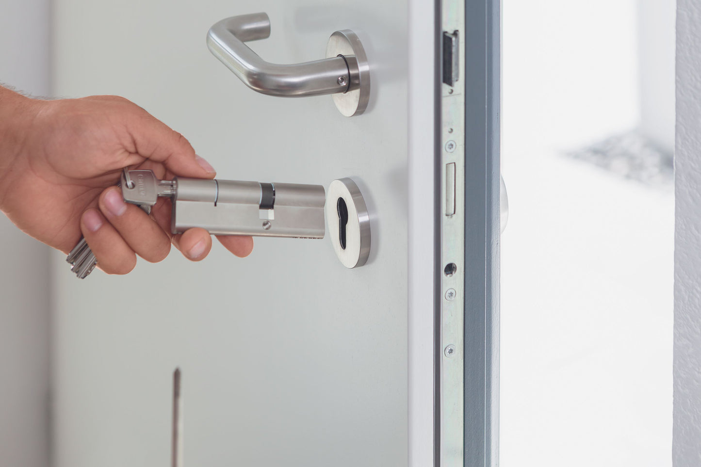 ABUS Profilzylinder 30/30 mit Schlüsselkarte | 5 Schlüssel D6XNP