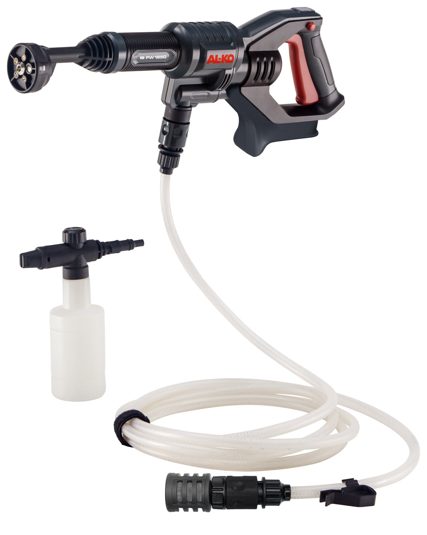 Akku-Druckreiniger PW 1850 Set mit Akku 18V/2,5Ah, Ladegerät