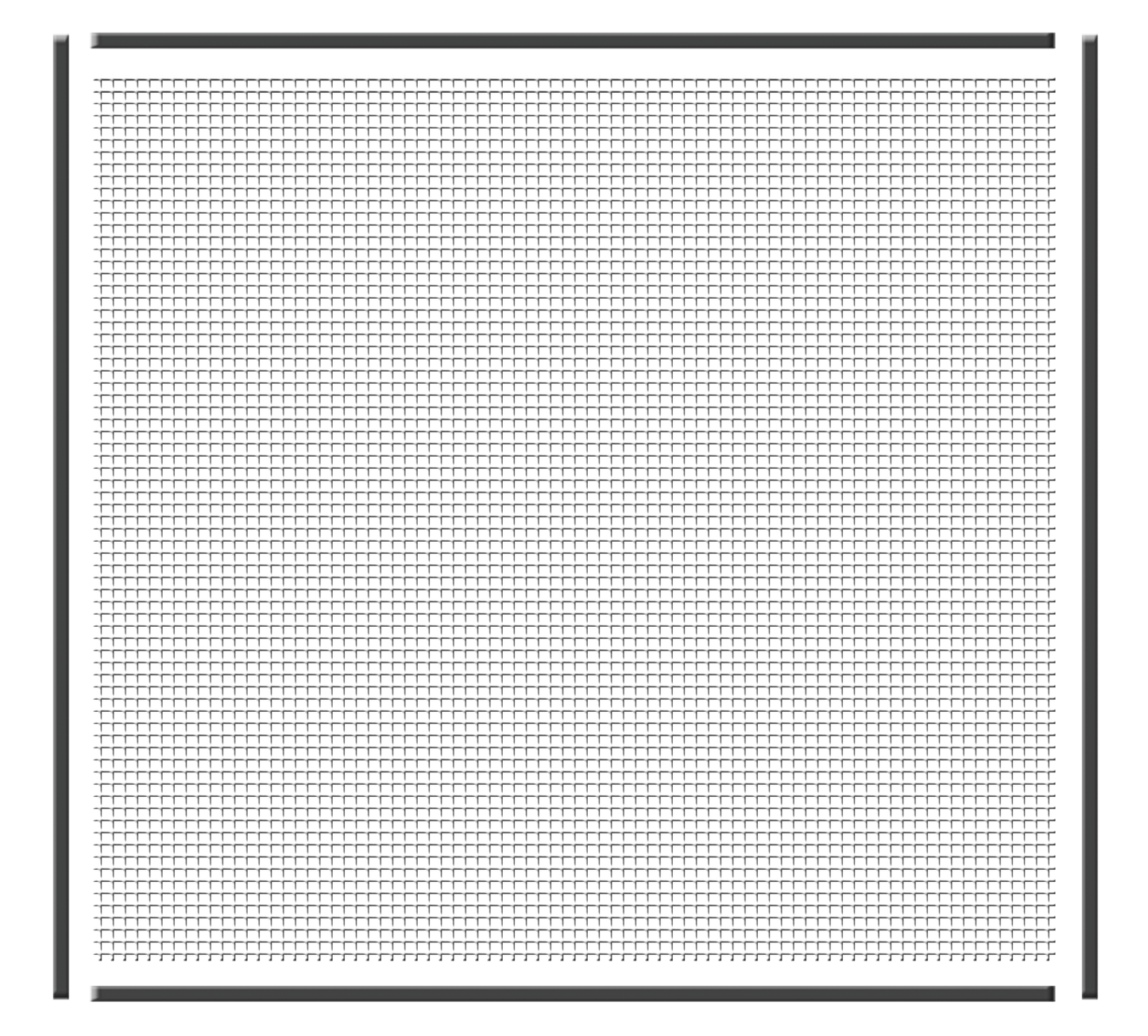 Schellenberg Fliegengitter für Fenster, 150 x 180 cm, weiß