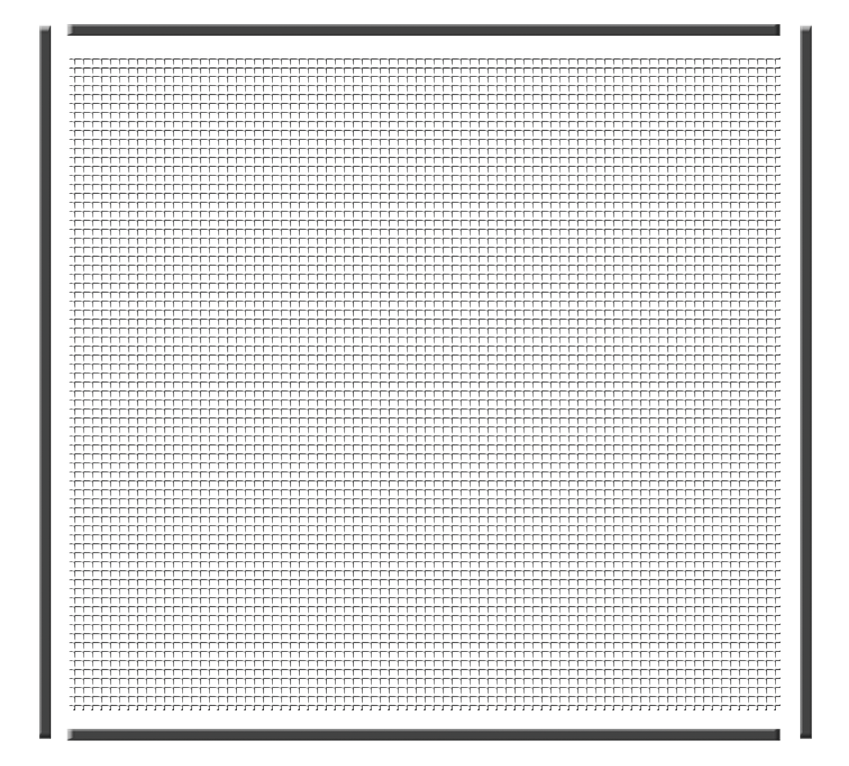 Schellenberg Fliegengitter 100 x 130 cm für Fenster | weiß
