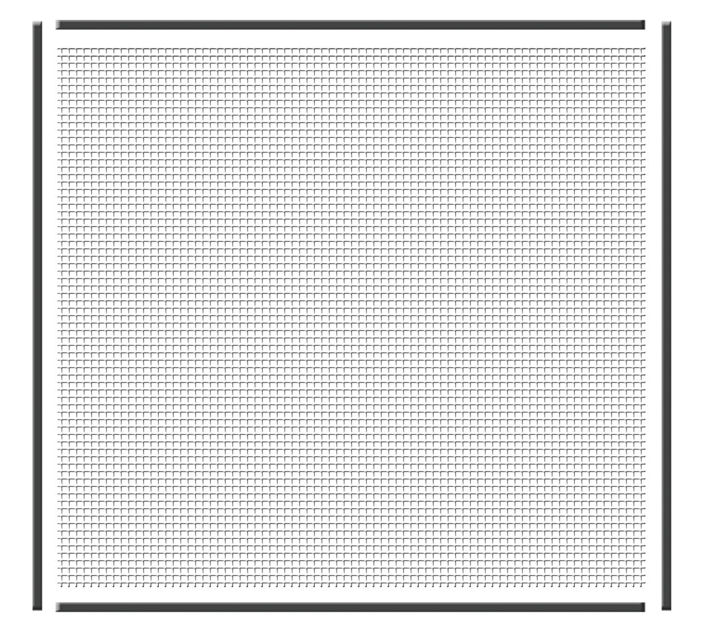 Schellenberg Fliegengitter 100 x 130 cm für Fenster | weiß