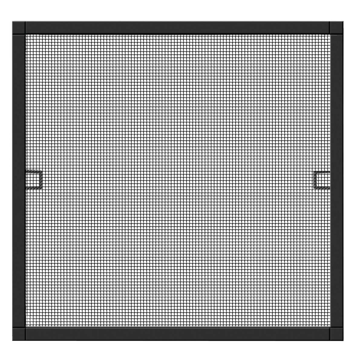 Schellenberg Insektenschutzfenster "PLUS" 100 x 120 cm mit Alurahmen | anthrazit