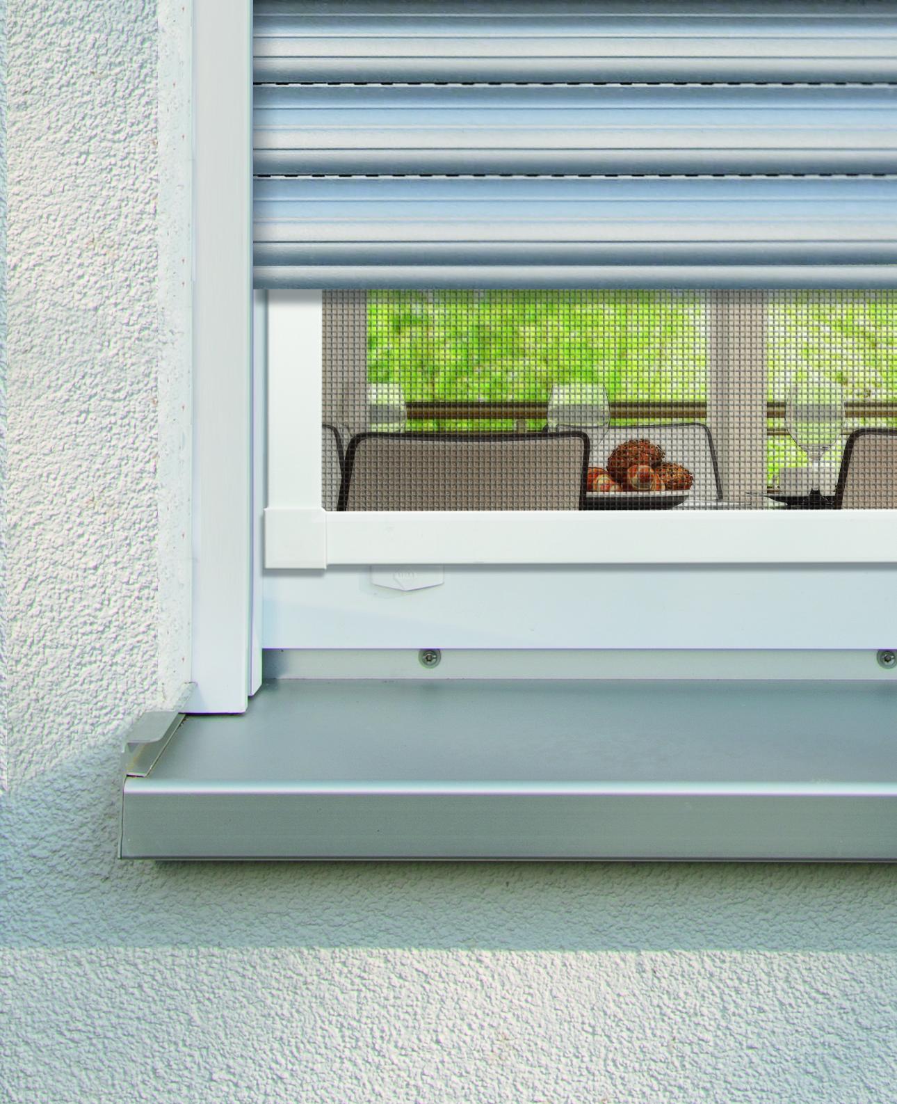 Schellenberg Insektenschutzfenster "PREMIUM" 100 x 120 cm | weiß