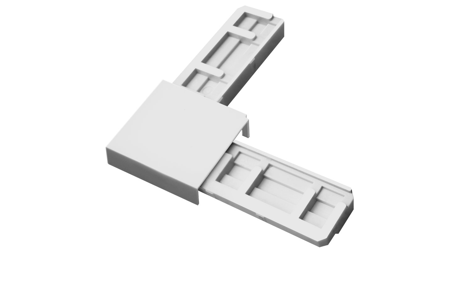 Schellenberg Eckverbinder-Set für "PLUS" -Rahmen | weiß