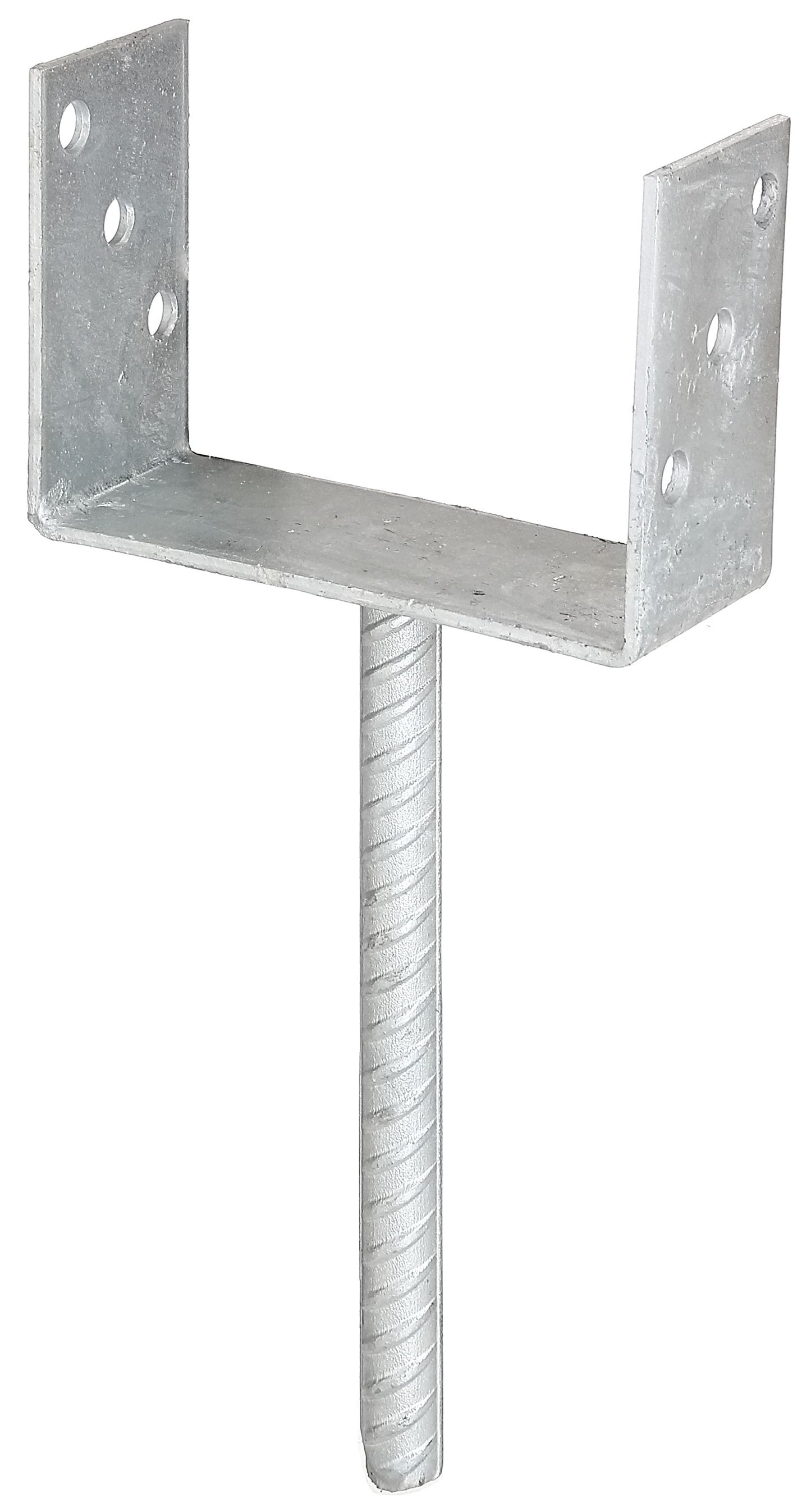 U-Pfostenträgerm.Riffelstahldolle, 141x100x200x60 mm, Typ327, fvz Typ 327 141x100x200x60 mm, fvz