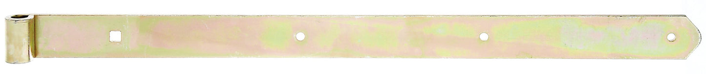 Ladenband, gerade/abgerundet, Ø13x600x40x5 mm, gbvz. 600x13x40 mm, vz bunt chrom.