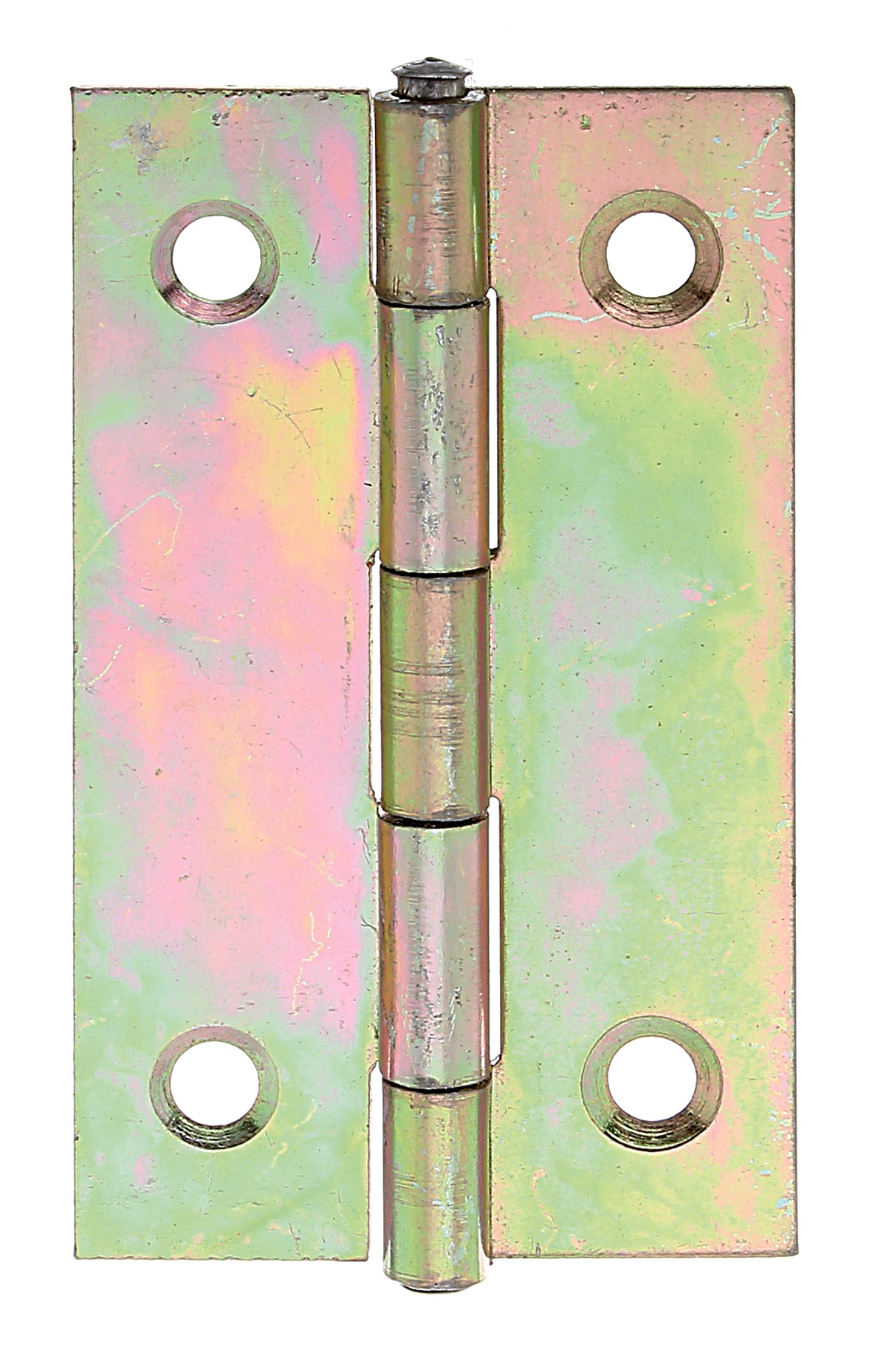 Scharnier schmal, gbvz., 51x30x0,75 mm 51x32 mm, vz bunt chrom.