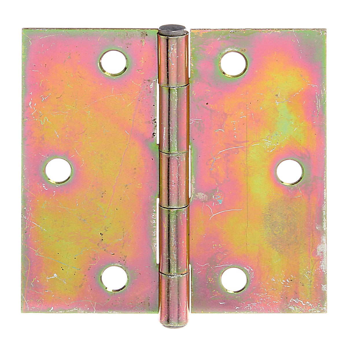 Scharnier käntig gbvz, 82x82x1,0 mm 82,5x81 mm, vz bunt chrom.