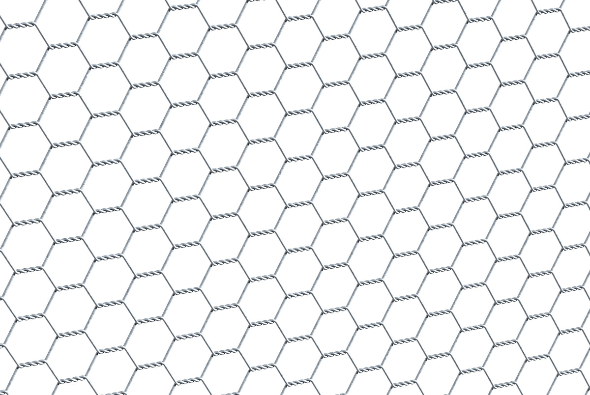 Sechseckgeflecht, vz, 25x25x500 mm, 10m 25x25x500 mm, 10m