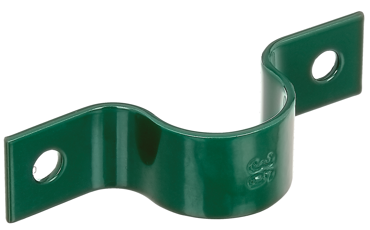 Rohrschelle, Ø34 mm vz, grün besch. vz, grün be.
