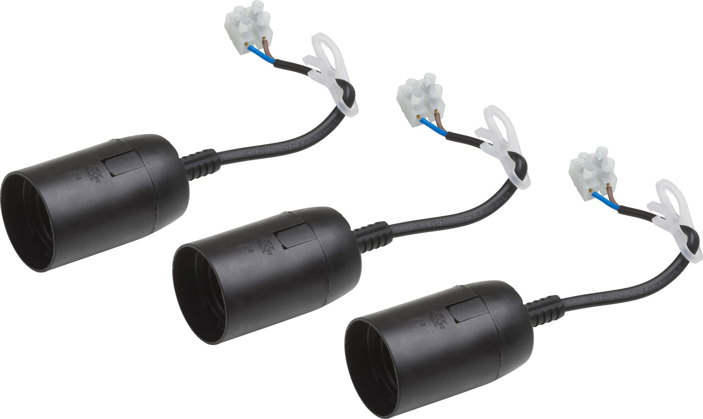 Fassung E27 3 Stück